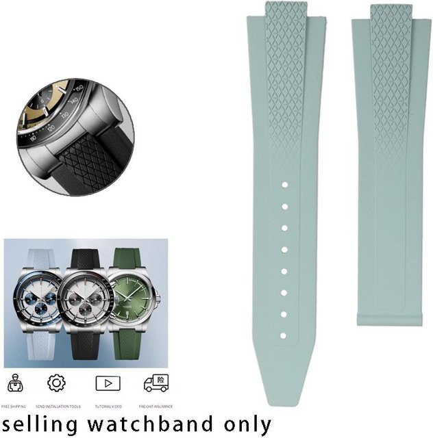 Yuedong Uhrenarmband Silikon, Unisex, 22 mm - Bild 1