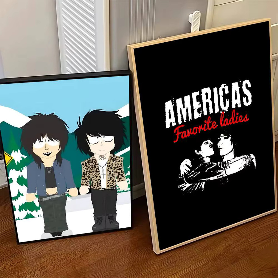 Selbstklebender Papierdruck H-Jake Webber Johnnie G-Gilbert Poster in Mehrfarbig - Bild 4
