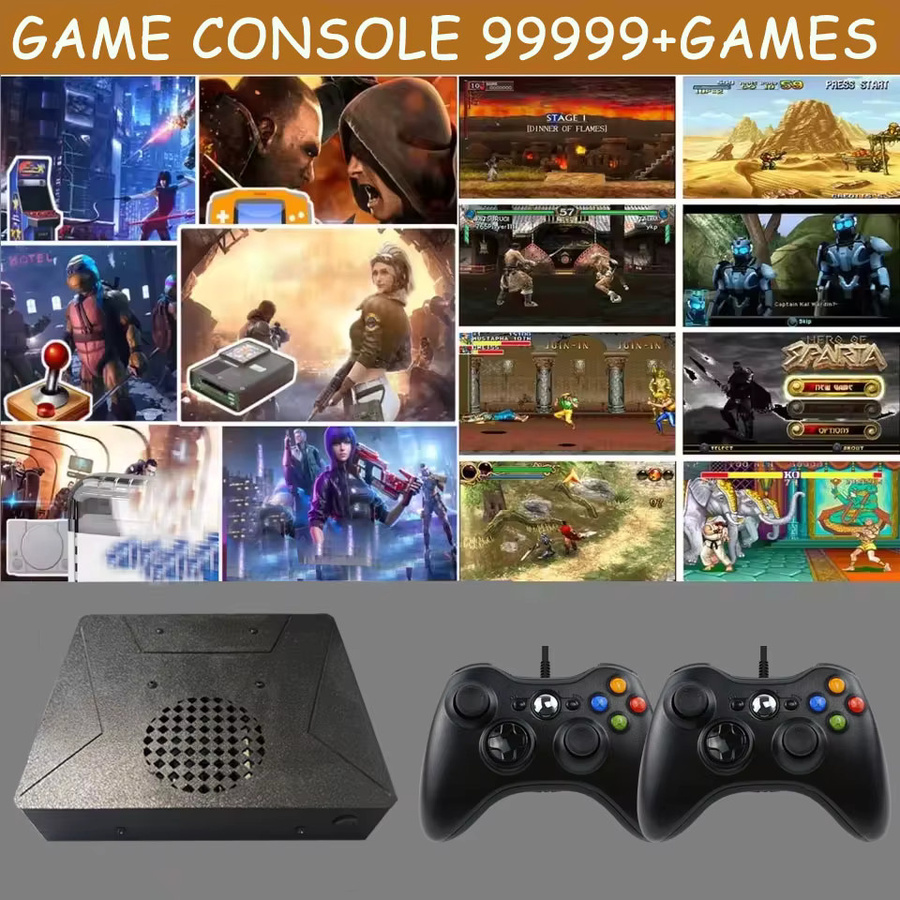LZAKMR Upgrade-Spielkonsole S1 in Schwarz mit Windows 11 und Batocera, 2TB/4TB Speicheroption, 8G/16G RAM für Retro-Gaming und Emulation - Bild 4