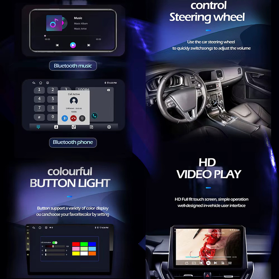 CUCU-NAVI Android 16 Autoradio für Mazda MX-5 MX5 MX 5 NC 2005-2015 mit GPS, Wireless Carplay und Bluetooth in Schwarz - Bild 2