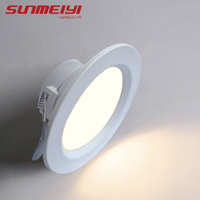 SUNMEIYI LED Downlight Ronde Inbouwlamp Weiß 5W AC 220V für Schlafzimmer und Küche, Einbauöffnung: 65-75 mm - Bild 1