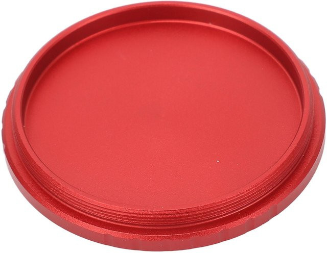 Koogeelife Teleskop-Objektivdeckel aus Aluminiumlegierung in Rot mit M54x0,75mm Gewinde als Staubschutz für Teleskop-Okulare - Bild 1