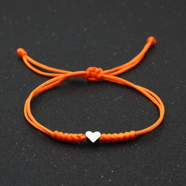 KaiTingu Charm-Armband, Messing, orange, Unisex - Bild 1