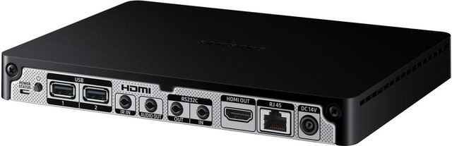 Samsung SBB-SSN Digital Signage-Player in Schwarz mit Wi-Fi und USB-A - Bild 1