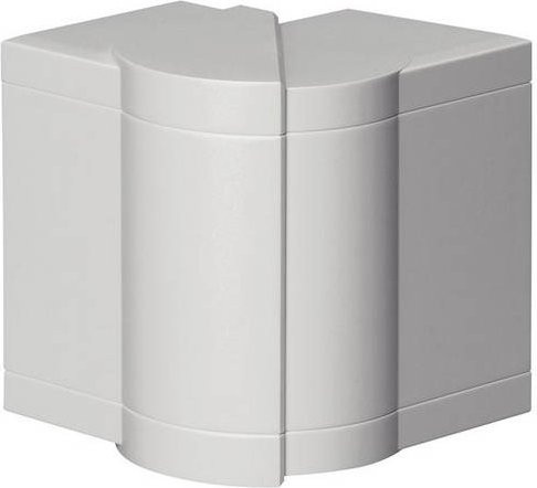 Hager Außeneck BR651003H7035 in Grau, Breite: 10 cm, Tiefe: 6,8 cm - Bild 1