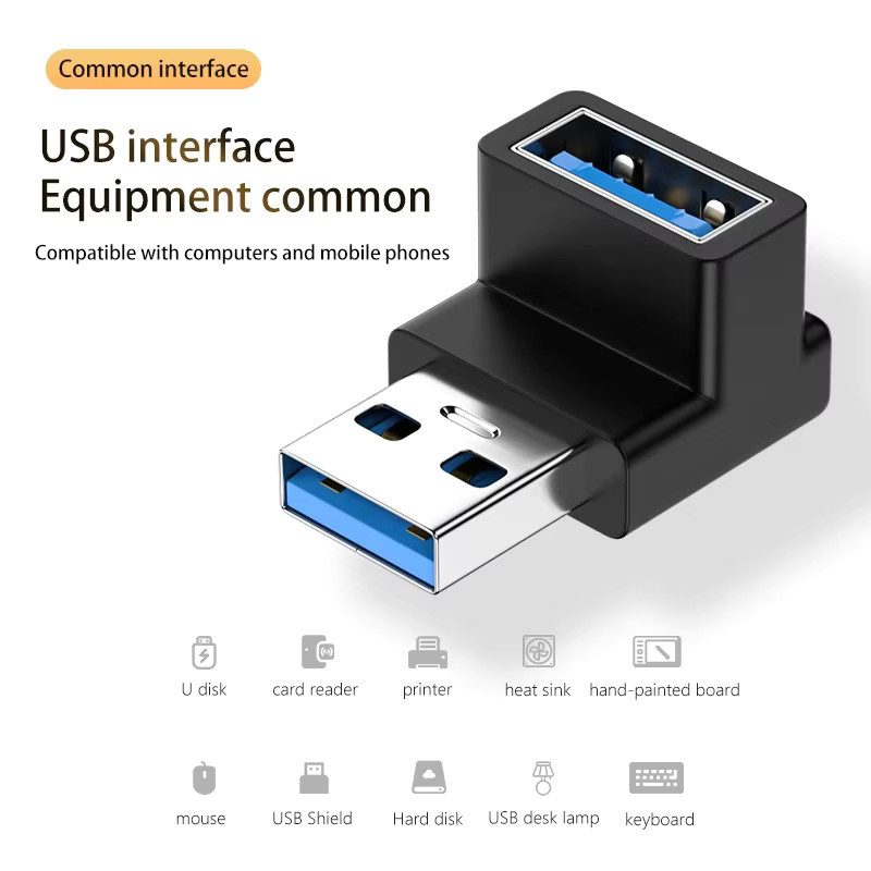 USB Typ C auf USB Typ C OTG Konverter Adapter in Schwarz für Computer und Smartphone - Bild 2