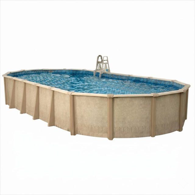 Interline Stahlwandpool Century Basic Pool B: 6,10 m, T: 3,60 m, H: 1,32 m - Bild 1