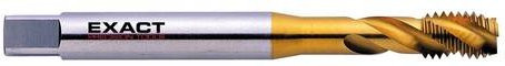 Exact Maschinengewindebohrer M20 metrisch 2.5mm Rechtsschneidend DIN 376 HSS-E 35° RSP Farbe: Silber - Bild 1
