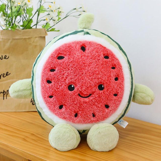 Bai Fen Bai dolls and toys Wassermelone Plüschtier 35cm - Bild 1