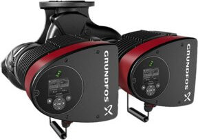 Grundfos Umwälzdoppelpumpe MAGNA3 D 80-60 F, DN 80, PN 10, 230 V, multicolour - Bild 1