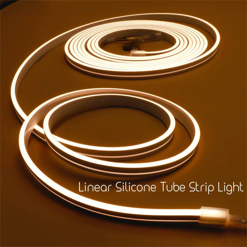 Khelse LED-Neonstreifen Multicolor, superdünner Neon Flex Silikonschlauch, DC12V, wasserdicht und selbstklebend, Maße: 4 x 8 mm - Bild 5