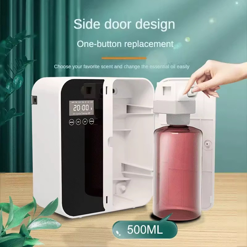 HAOYUNMA Aroma Diffusor Wandmontage mit Bluetooth, Elektrischer Duftverteiler für Zuhause und Hotel, Weiß - Bild 3