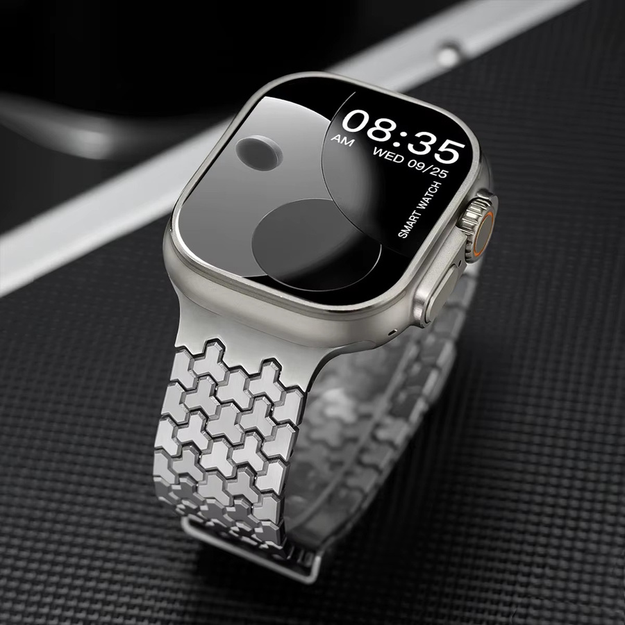 FancyWrist Uhrenarmband Edelstahl, Silber, Unisex - Bild 2