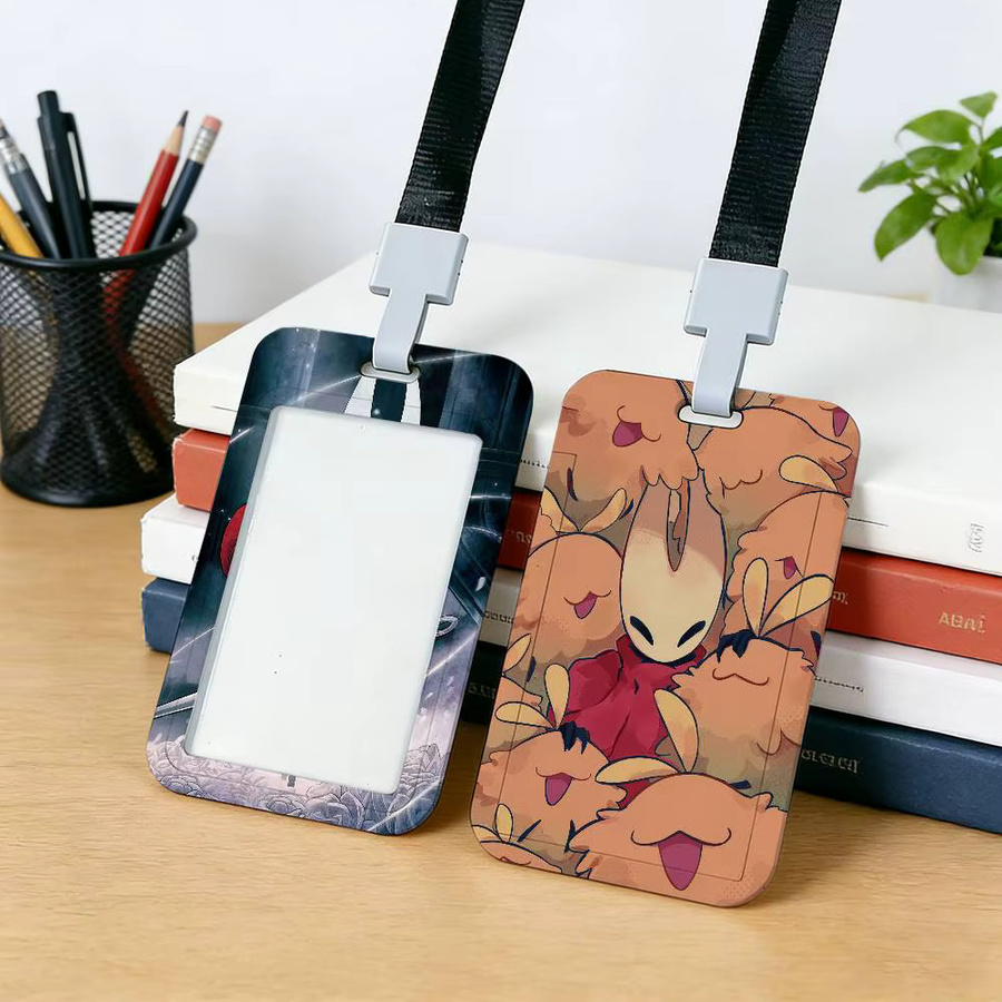 Hollow Knight Silksong Kartenhalter und Schlüsselband in Multicolour für Ausweise und Namensschilder - Bild 2