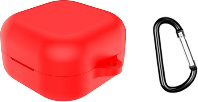 Dünnprofilige Silikonhülle für Samsung Galaxy Buds 4 und Buds 4 Pro in Pink und Rot - Bild 1