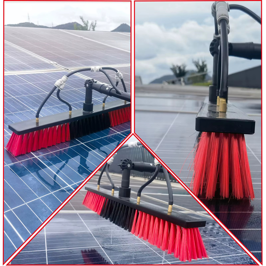 CNHOPOLE Photovoltaik-Panel-Reinigungswerkzeug mit Teleskopstange zur Reinigung von Solarpanels, Fenstern, Glas und Booten - Bild 5