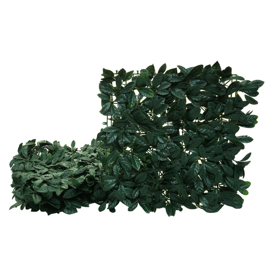 MCW Wandfliese L78 Sichtschutzhecke Lorbeer Grün, 4 Stück, B/H: 50 x 50 cm - Bild 2