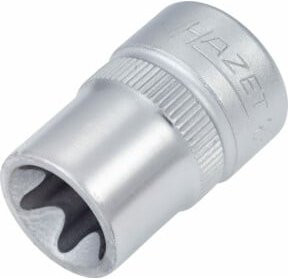 Hazet TX Steckschlüssel-Einsatz 880-E14 E14 Vierkant hohl 10 mm 3/8 Zoll in Silber - Bild 1