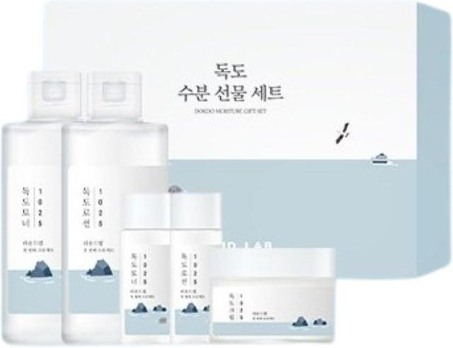 Round Lab 1025 Dokdo Feuchtigkeits-Geschenk Set, 5-teilig - Bild 1
