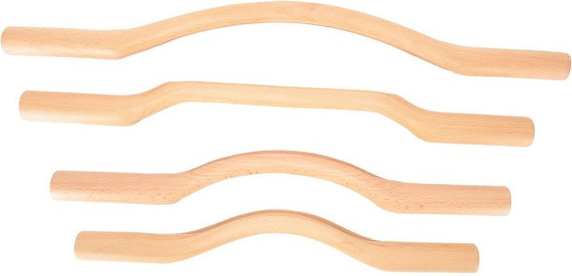 OutsideWorld Guasha Massage Stick aus Holz, beige, Unisex - Bild 1