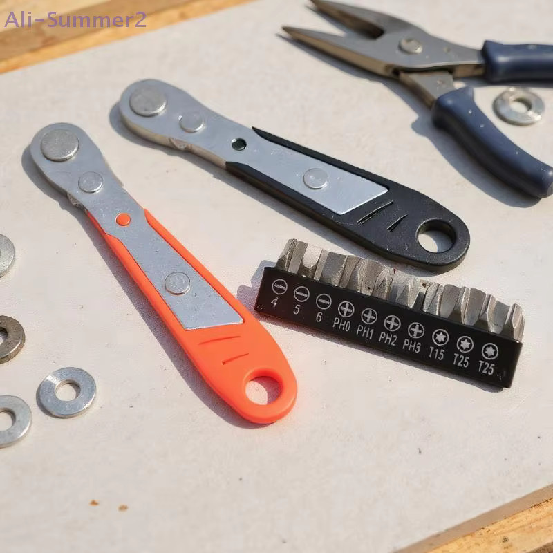 Swiftness Mini-Ratschenschlüssel als Mehrzweck-Steckschlüssel und Schraubendreher für DIY-Arbeiten - Bild 4