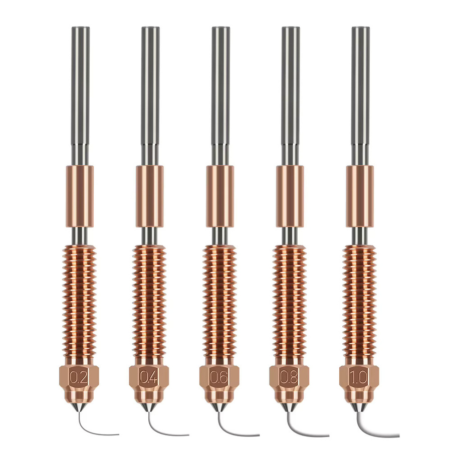 Creality Quick-Swap-Düse aus gehärtetem Stahl für K1 Max und K1C in Silber für Hochgeschwindigkeits-FDM-Druck - Bild 3