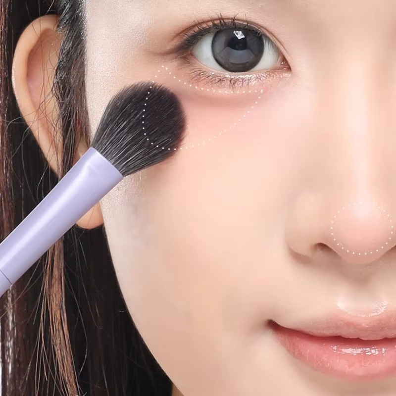 GUOXIAONIU Make-up-Pinsel, Lila, Unisex - Bild 3