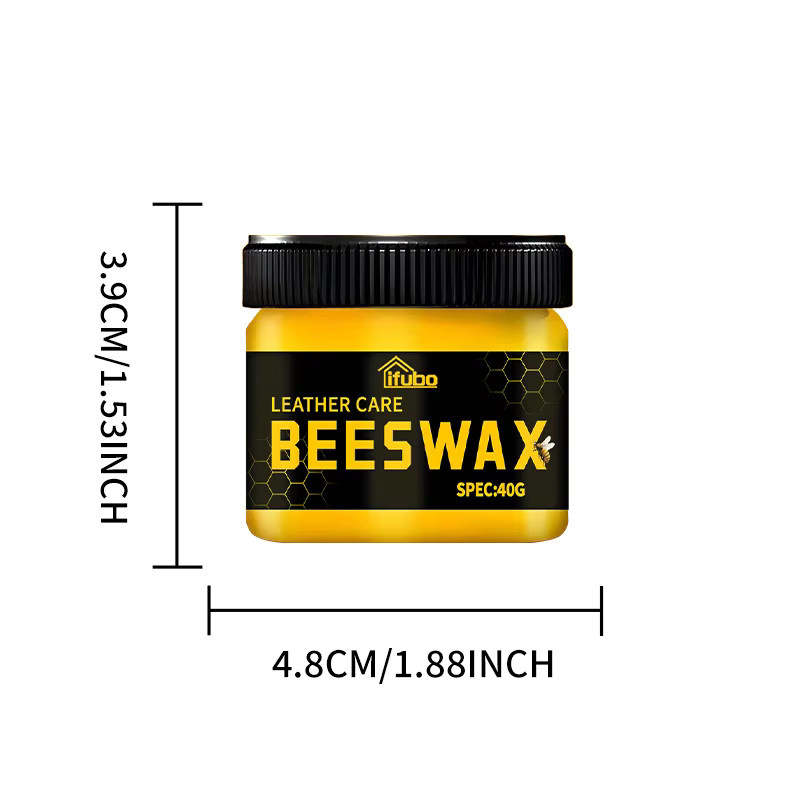 Ifubo Lederpflege-Bienenwachs, 100% natürliche Lederpolitur für Schuhe, Taschen und Sofas - Bild 6