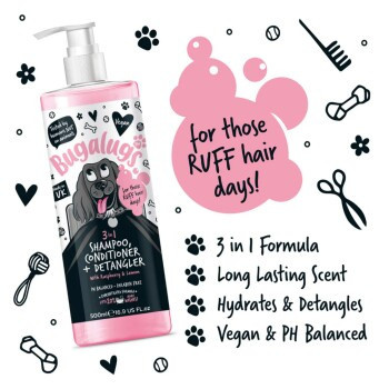 Bugalugs 3-in-1 Hundeshampoo, Conditioner & Detangler, Himbeere & Zitrone - Bild 6