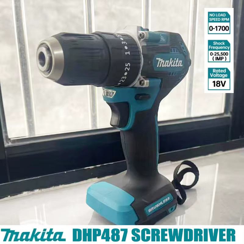 Makita DHP487Z 18V LXT Akku-Schlagbohrschrauber mit bürstenlosem Motor - Bild 5
