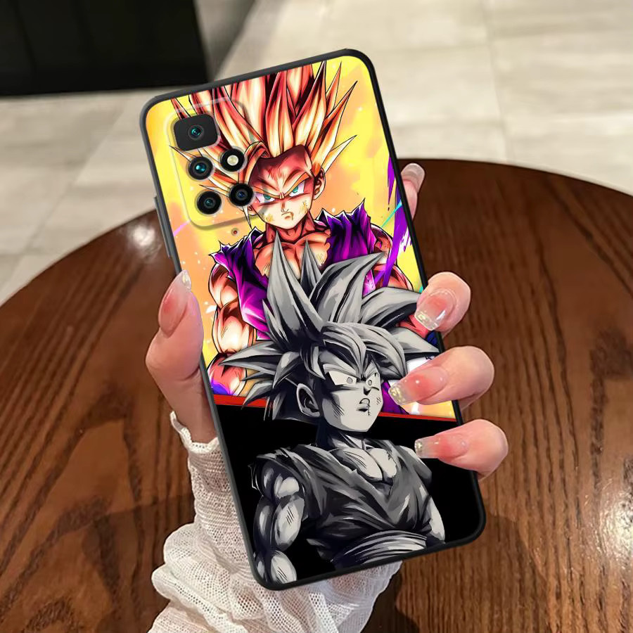 Schwarze weiche Handyhülle mit Dragon Ball Dashing Goku Design für Xiaomi Redmi 13C 14C 12C 10 9 A5 K40 K80 Pro A3 A4 A1 A2 Plus - Bild 4