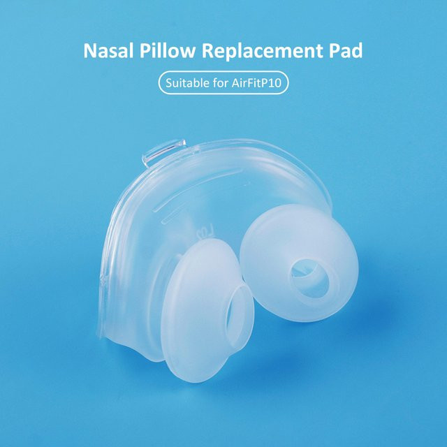 SUOLAER Ersatz-Nasenkissen für AirFit P10, Silikon, Unisex - Bild 1