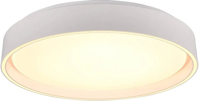 Reality LED-Deckenleuchte Felis, 1-flammig, rund, Weiß Matt, Ø 40 cm, dimmbar mit Fernbedienung - Bild 1