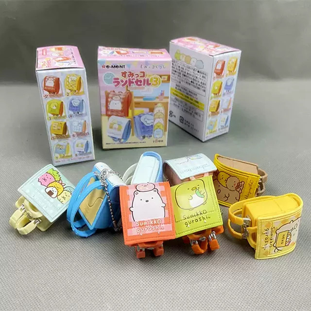 Bandai Sumikkogurashi Anime-Figur, Mini-Rucksack-Anhänger, ab 8 Jahren - Bild 1