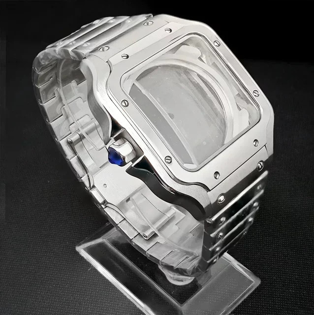 DUTRIEUX Uhrengehäuse, 38 mm, Edelstahl, Silber, Unisex - Bild 1