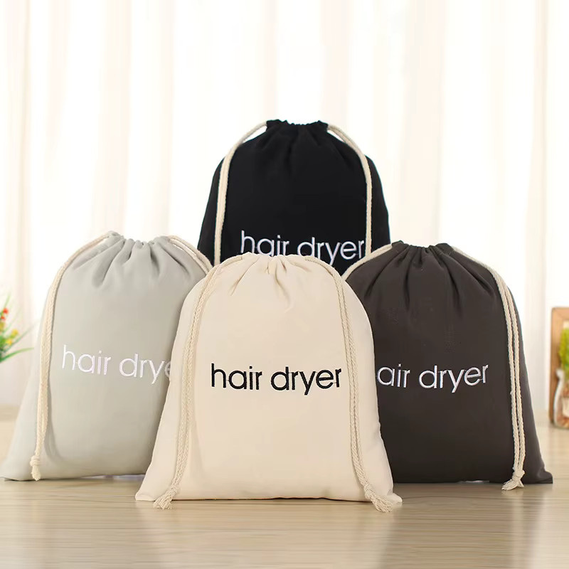JETTING Haartrockner-Stofftasche mit Diffusor, grau, Unisex - Bild 1