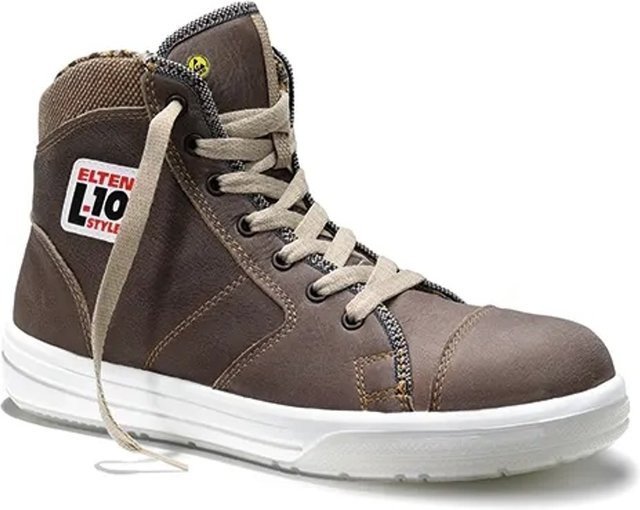 Elten Sicherheitsschnürstiefel Emotion ESD S3 aus Leder in Schwarz oder Braun, Größe 48 - Bild 1
