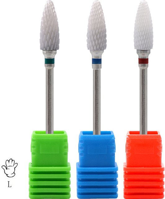 MAOHANG Keramik-Fräser für elektrische Nagelbohrmaschinen, Unisex - Bild 1
