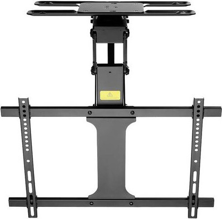 My Wall HL47ML Elektrische TV-Deckenhalterung in Schwarz, schwenkbar, neigbar und drehbar für Fernseher von 81,3 cm bis 190,5 cm (32 bis 75 Zoll)