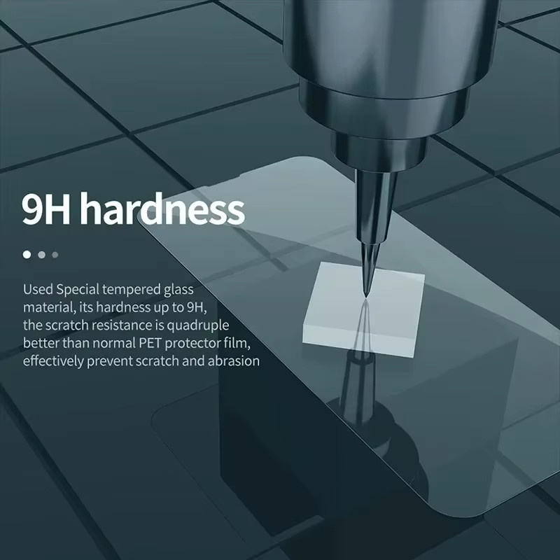 9H HD Clear gehärtetes Glas Schutzfolie für Xiaomi Redmi Note 14 13 12 Pro 4G 5G, kratzfest, transparent - Bild 6
