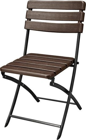 GARDEN PLEASURE Klappstuhl Tabora aus Stahl in Bunt, B/T/H: 44 x 54 x 83 cm - Bild 1
