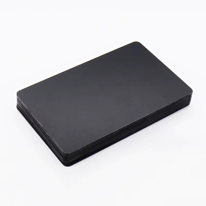 MochuaRFID NFC-Karte in Schwarz aus mattschwarzem PVC, bedruckbar für digitale Unternehmen und soziale Medien - Bild 2