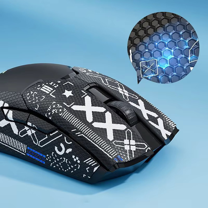 Personalisierte rutschfeste Maus-Aufkleber für Razer Viper Ultimate, V2 Pro und Mini als DIY Skate-Aufkleber - Bild 2