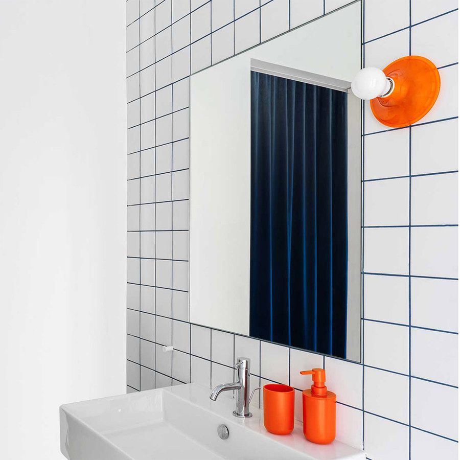 Artemide Teti Wand- und Deckenleuchte in Orange mit E27 Fassung - Bild 2