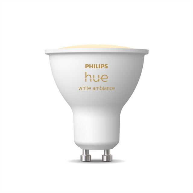 Philips Hue White Ambiance GU10 LED Lampe, dimmbar, Weiß, 400lm - Bild 3