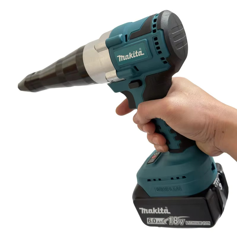 Makita 25000N Bürstenlose elektrische Nietpistole für 3,2–4,8 mm Nietmuttern, kabelloses Elektrowerkzeug für Makita 18V Akku - Bild 4
