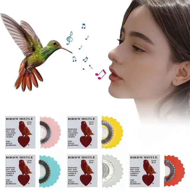 iDestry Vogelpfeifen, magische Zwitschergeräte, zufällige Farbe - Bild 1