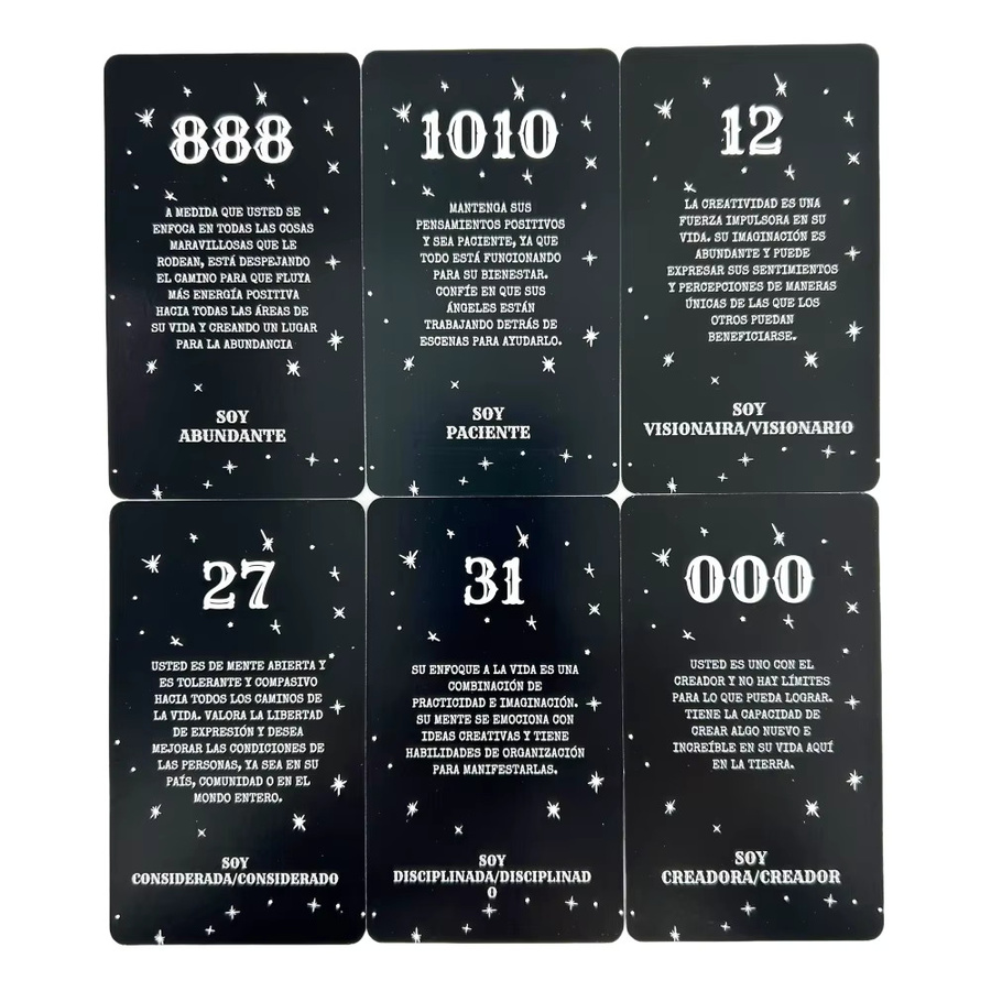 Oderjega Men Sajes de Ángel, Tarot Cards Deck, 53 Karten, Fantasy - Bild 4