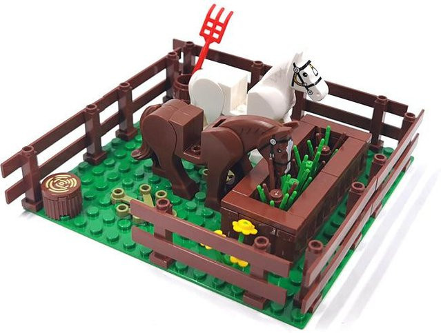 Yiran toy Schaf- & Pferdehof Bausteine Tier Spielzeug 6–12 Jahre - Bild 1