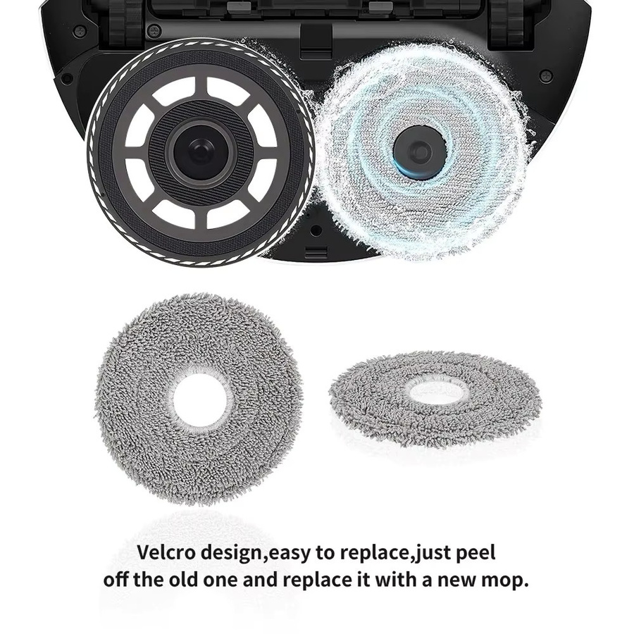 Mopptuch für Xiaomi Roboterstaubsauger und Dreame L20 Ultra L30 Ultra L10s Pro Ultra X40 Ultra sowie Xiaomi X10 X20 Max Zubehör - Bild 5